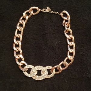 Rose gold chain necklace
